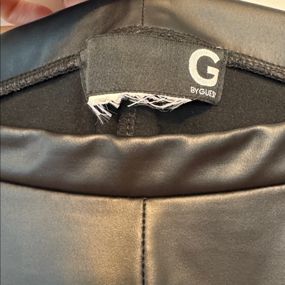 GUESS Faux Leather Pants PVC S - Picture 3 of 3